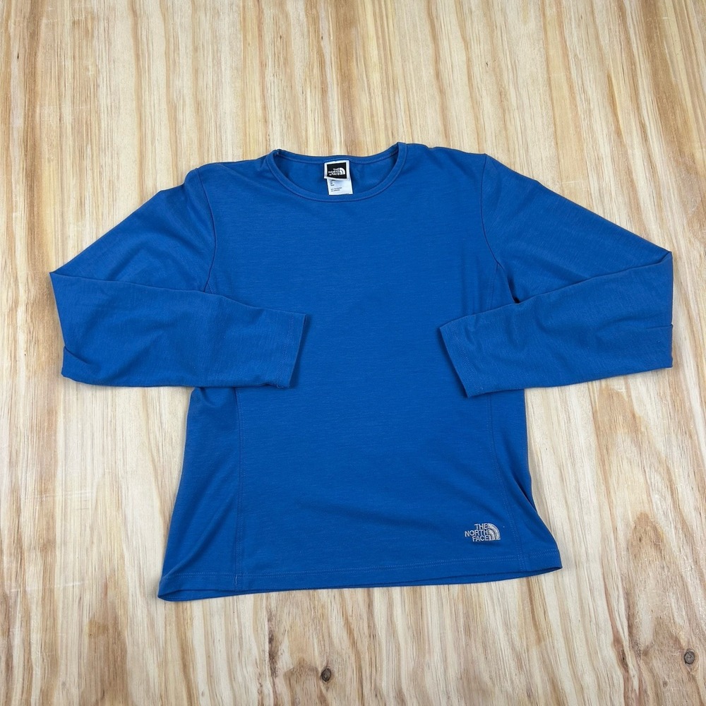 Vintage The North Face Womens Large Crew Neck‎ Long Sleeve USA Made Vaporwick